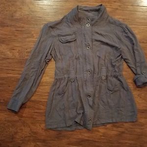 Size large military shirt jacket size L